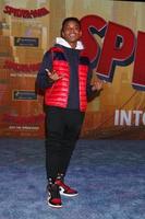 los angeles, 1 de dezembro - amarr m wooten at the spider man - into the spider verse premiere no village theatre em 1 de dezembro de 2018 em westwood, ca foto