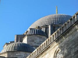 detalhes da arquitetura da mesquita süleymaniye, istambul
