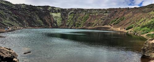 uma vista da islândia perto de reykjavik foto