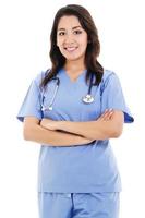 trabalhador de saúde feminina