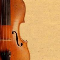 fundo vintage de violino foto