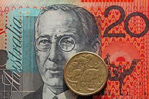 dinheiro australiano foto