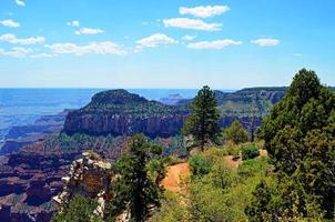 borda norte do Grand Canyon foto