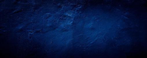 fundo de textura de parede de concreto de cimento abstrato sujo azul escuro foto