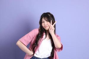 linda garota asiática foto