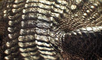 textura de couro de crocodilo foto