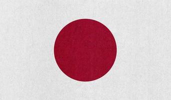bandeira japonesa do japão plano de fundo texturizado foto