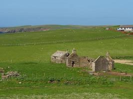 as ilhas shetland na escócia foto