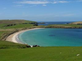 as ilhas shetland na escócia foto