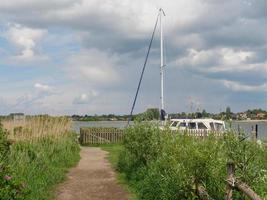 arnis no rio schlei na alemanha foto