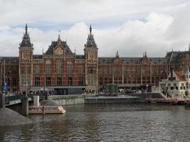 a cidade holandesa amsterdã foto