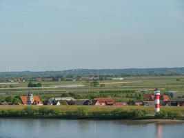 hamburgo e o rio elba foto