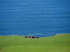 as ilhas shetland na escócia foto