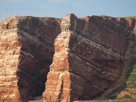 a ilha de helgoland foto