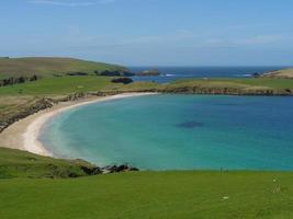 as ilhas shetland na escócia foto