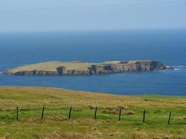 as ilhas shetland na escócia foto