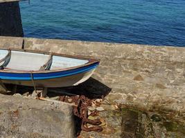 cidade de lerwick e a ilha de shetland foto