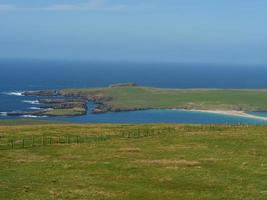 as ilhas shetland na escócia foto