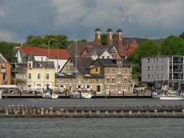 cidade de kappeln em schleswig holstein foto