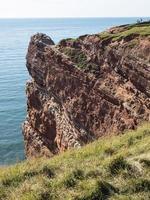 a ilha de helgoland foto