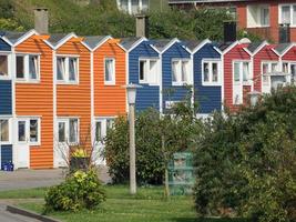 a ilha de helgoland foto