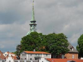 cidade de kappeln em schleswig holstein foto