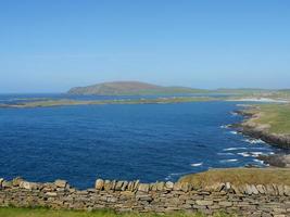 as ilhas shetland na escócia foto