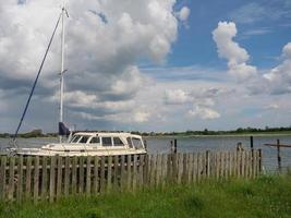 arnis no rio schlei na alemanha foto