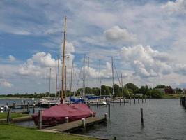 arnis no rio schlei na alemanha foto