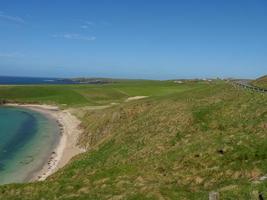 as ilhas shetland na escócia foto