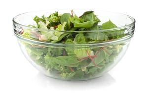 salada verde saudável