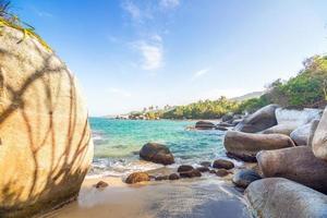 rochas e Caribe foto