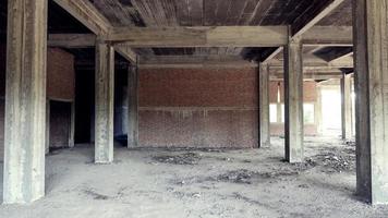 erro de edifícios antigos abandonados e irresponsabilidade do engenheiro foto