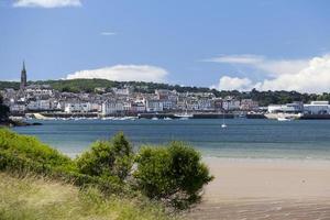 paisagem urbana de douarnenez foto