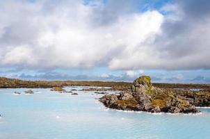 lagoa azul - famoso spa islandês foto