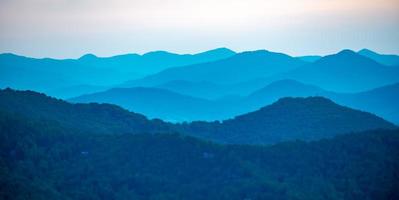 belas paisagens naturais em maggie valley north carolina foto