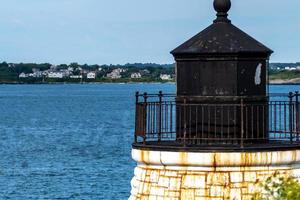 farol da colina do castelo em newport rhode island foto