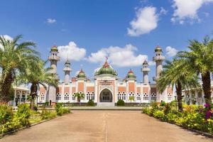 mesquita central de pattani, tailândia foto