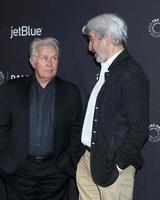 los angeles 16 de março - martin sheen, sam waterston no evento paleyfest grace and frankie no dolby theatre em 16 de março de 2019 em los angeles, ca foto