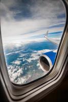 janela de avião