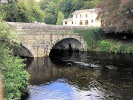 uma vista de tavistock em cornwall foto