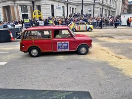 londres no reino unido em junho de 2022 uma visão do desfile do jubileu de platina em londres foto