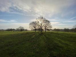 uma vista da zona rural de cheshire perto de knutsford foto