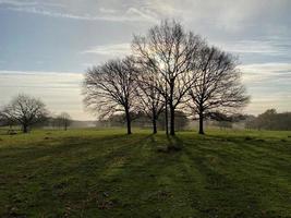 uma vista da zona rural de cheshire perto de knutsford foto