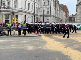 londres no reino unido em junho de 2022 uma visão do desfile do jubileu de platina em londres foto