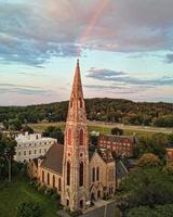 goshen, arco-íris de nova york foto