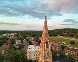 goshen, arco-íris de nova york foto