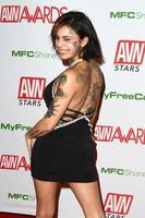 las vegas 12 de janeiro - genevieve sinn no 2020 avn adult video news awards no hard rock hotel and casino em 12 de janeiro de 2020 em las vegas, nv foto