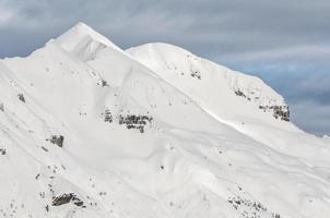 os Alpes italianos no inverno foto