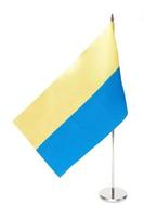 bandeira da ucrânia foto